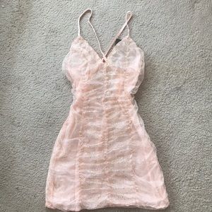 Pretty little thing pink sparkly dress